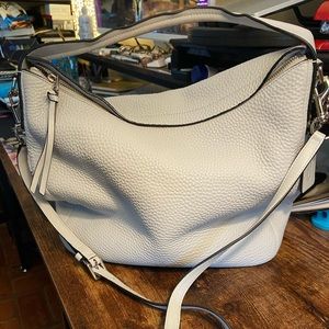 Large gray Coach bag
